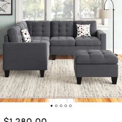 Sectional Couch- Lightly Used 