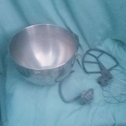 Kitchen 6 Qt Stainless Steel Lift Bowl Stand Mixer Bowl and Attachments