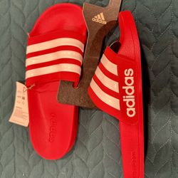 NEW Adidas Sandal Slides with Tags On