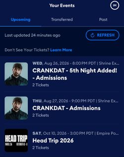 Crankdat 8/27/26