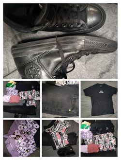 Bag Of Clothes And Shoes