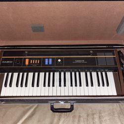 Vintage Casio Casiotone 101 49 Key Electric Keyboard Made in Japan Works Great