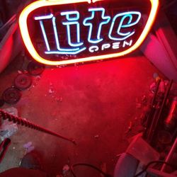 Miller Brewing Company Neon Light