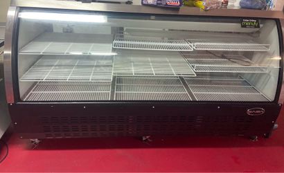 commercial grocery show case