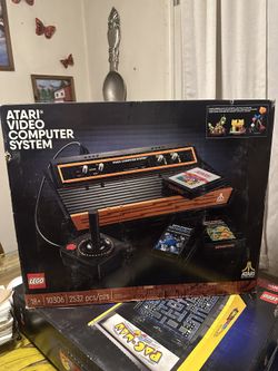 atari video computer system lego set