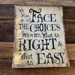 8" × 10" Harry Potter Quote Posters, Set of 4, New/Never Opened