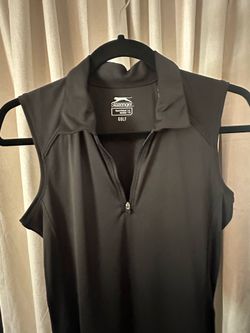 NWT! Slazenger Size Small Women's Sleeveless Golf Polo Shirt