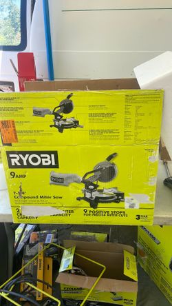 RYOBI 9 Amp Corded 7-1/4 in. Compound Miter Saw