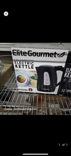 New Elite Gourmet Electric Kettle 