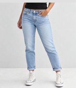 Juniors project indigo mid rise
