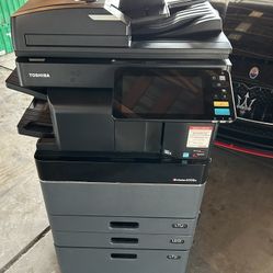 Black And White Office MFP Toshiba Printer 