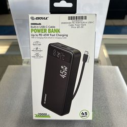 ESOULK 20,000 mAh Power Bank