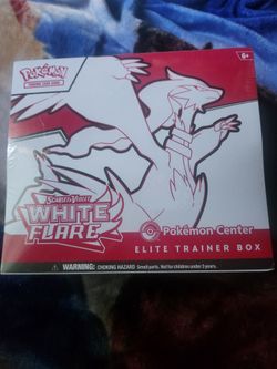 Pokemon center white flare etb