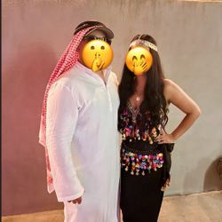 Couples Costume Habibi And Belly Dancer 