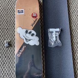 Baker Skateboard Deck Og Shape KADER 8” X 31.5” T Tool Grip Tape New. Condition is New. Shipped with USPS Priority Mail. BRAND NEW MINTY MINT IN SH