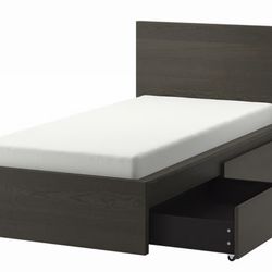 Malm Twin Bed With Storage