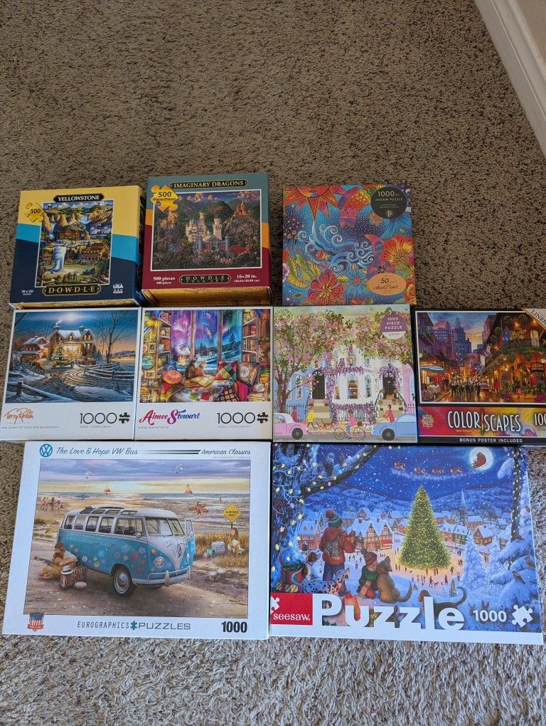 Jigsaw Puzzles (Trade OK!)