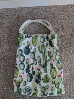 Cactus tote bag