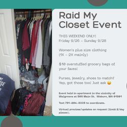 Come Raid My Plus Size Closet!!! (Mainly 1X - 2X)