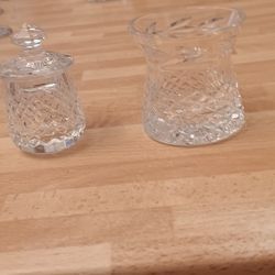 Waterford Glandore Toothpick Holder With Little Holder