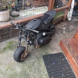 212cc Predator Cat Eye Pocketbike With Torque Convertor