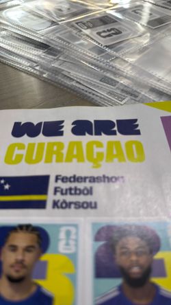Curacao panini stickers