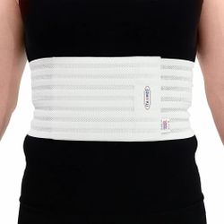 ITA-MED Breathable Elastic Rib Brace for Men, Compression Support Wrap/Belt 2XL