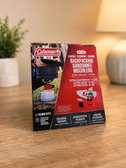 Coleman backpacking stove