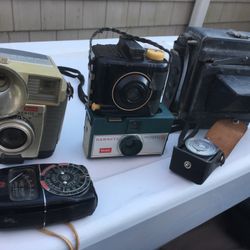 Lot Of Vintage Cameras Everything Goes For $50