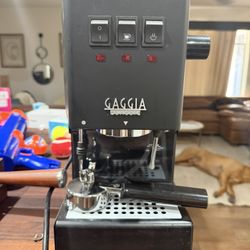 Gaggia Classic Espresso Coffee Maker With Accessories