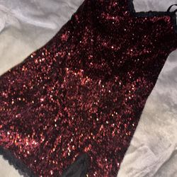 Red Sparkly Target Dress