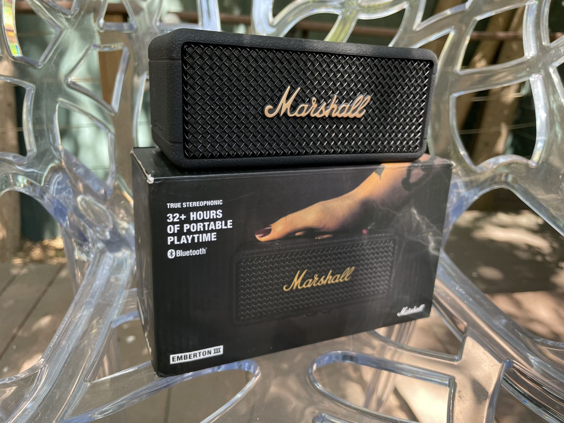 Marshall Emberton III Wireless Bluetooth Speaker