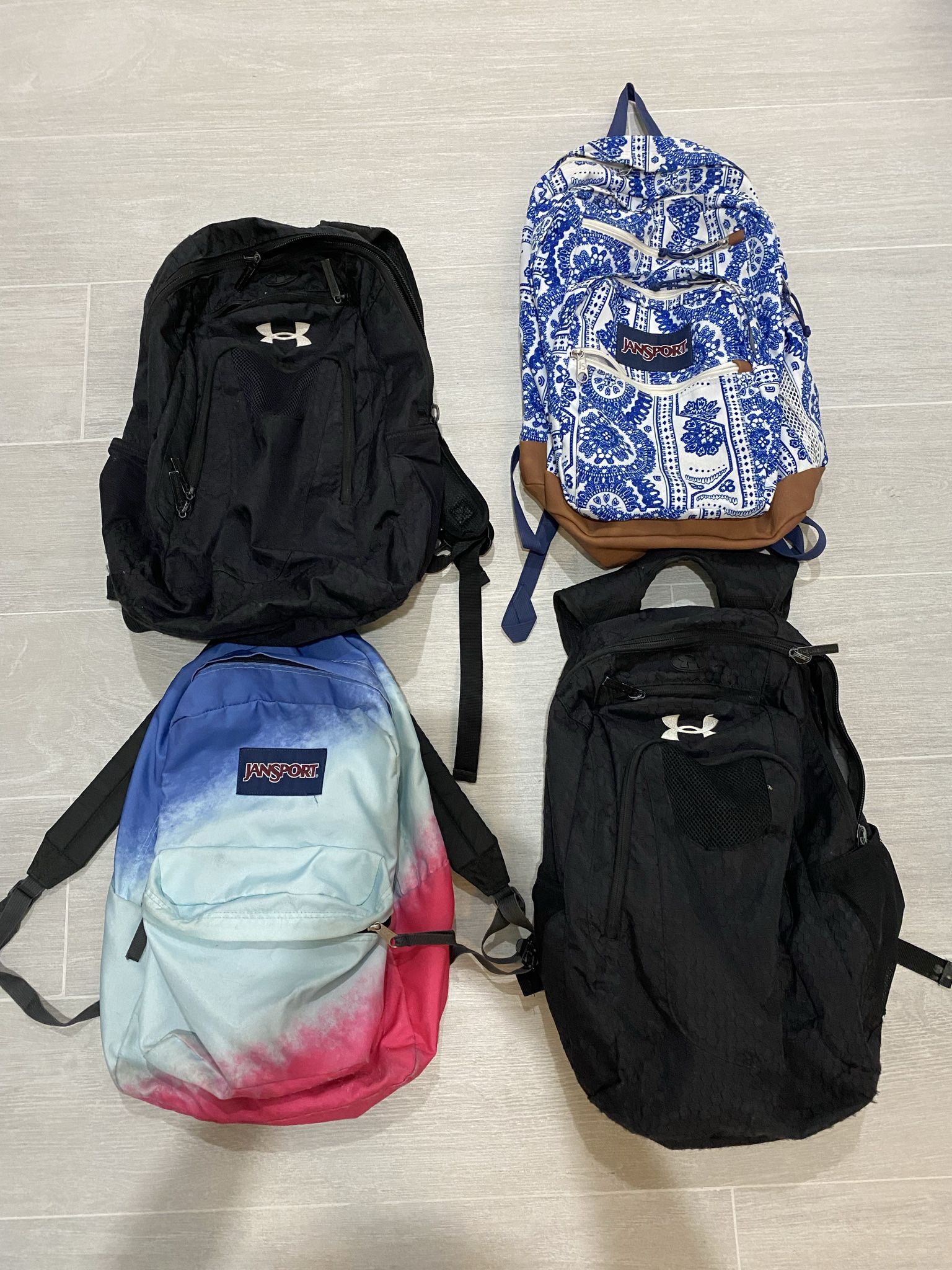 Jansport & Under Armor backpack