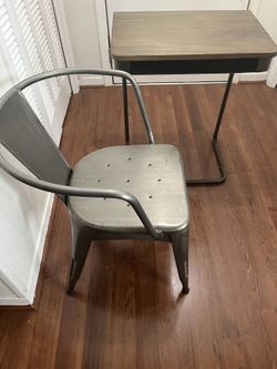 World Market Small Desk and Chair