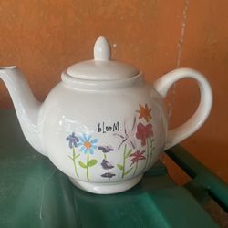 Rae Dunn Tea Pot From The Bloom Series