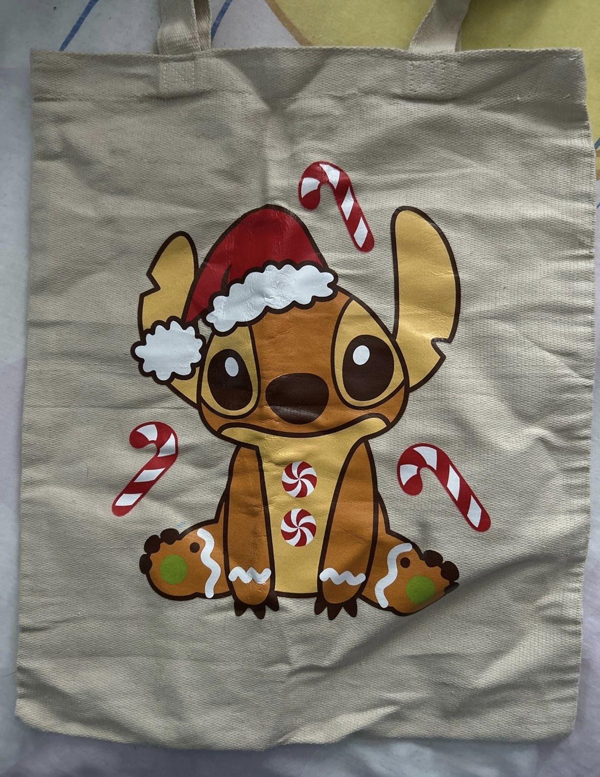 Stitch Christmas Tote Bag