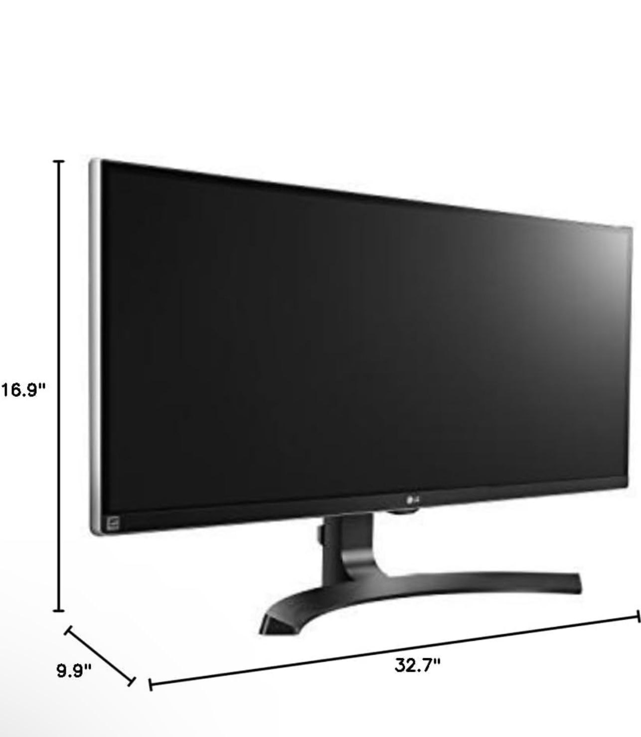 LG Electronics 34UB88-P 34" LED/LCD Monitor 34X14 HDMI USB,black
