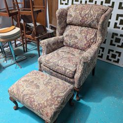 Free Chair + Ottoman 