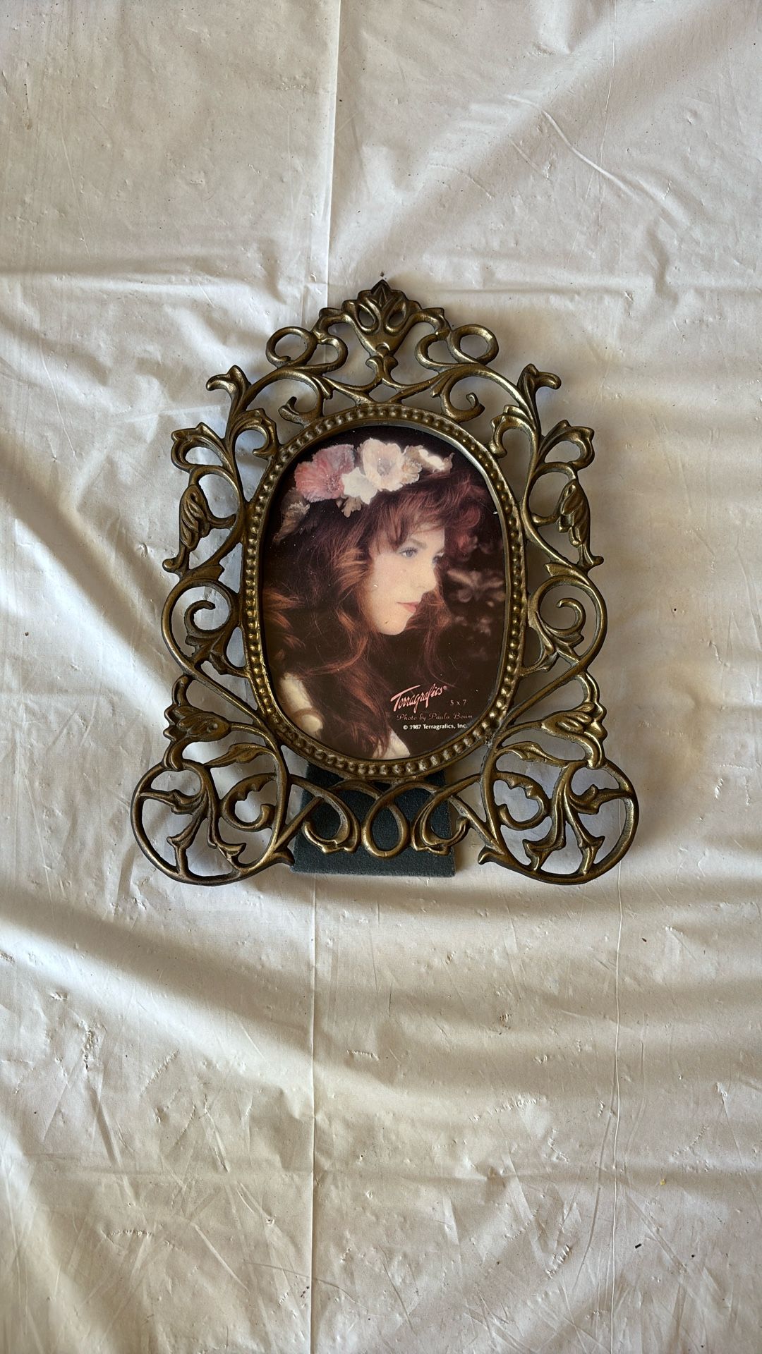 Vintage Bronze/Brass Victorian Style Picture Frame