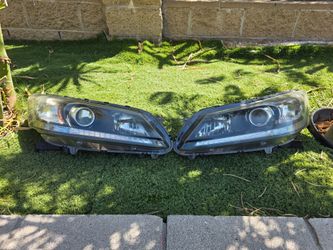 Honda Accord Headlights W/LED Strip