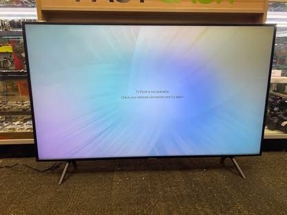 SAMSUNG UN55NU7100FXZA 55" Flat 4K UHD Smart LED TV