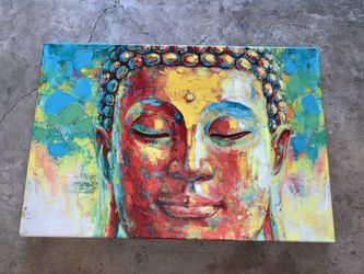 Large 36” X 24” Buddha Painting