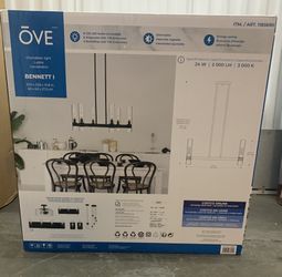 OVE Decors Bennett | 6-Light Ring Chandelier