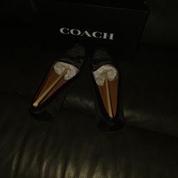 Black Coach Loafers