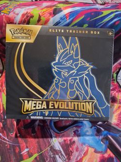 ETB Pokemon Sealed-MEGA EVOLUTION-LUCARIO