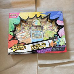 Pokemon Ascended Heroes First Partners Deluxe Pin Collection