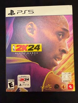 NBA 2K24 Black Mamba Edition - Sony PlayStation 5, 2023 PS5 - Complete