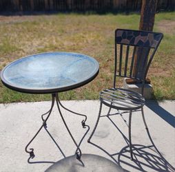 Outdoor Bistro Table and Chair Set