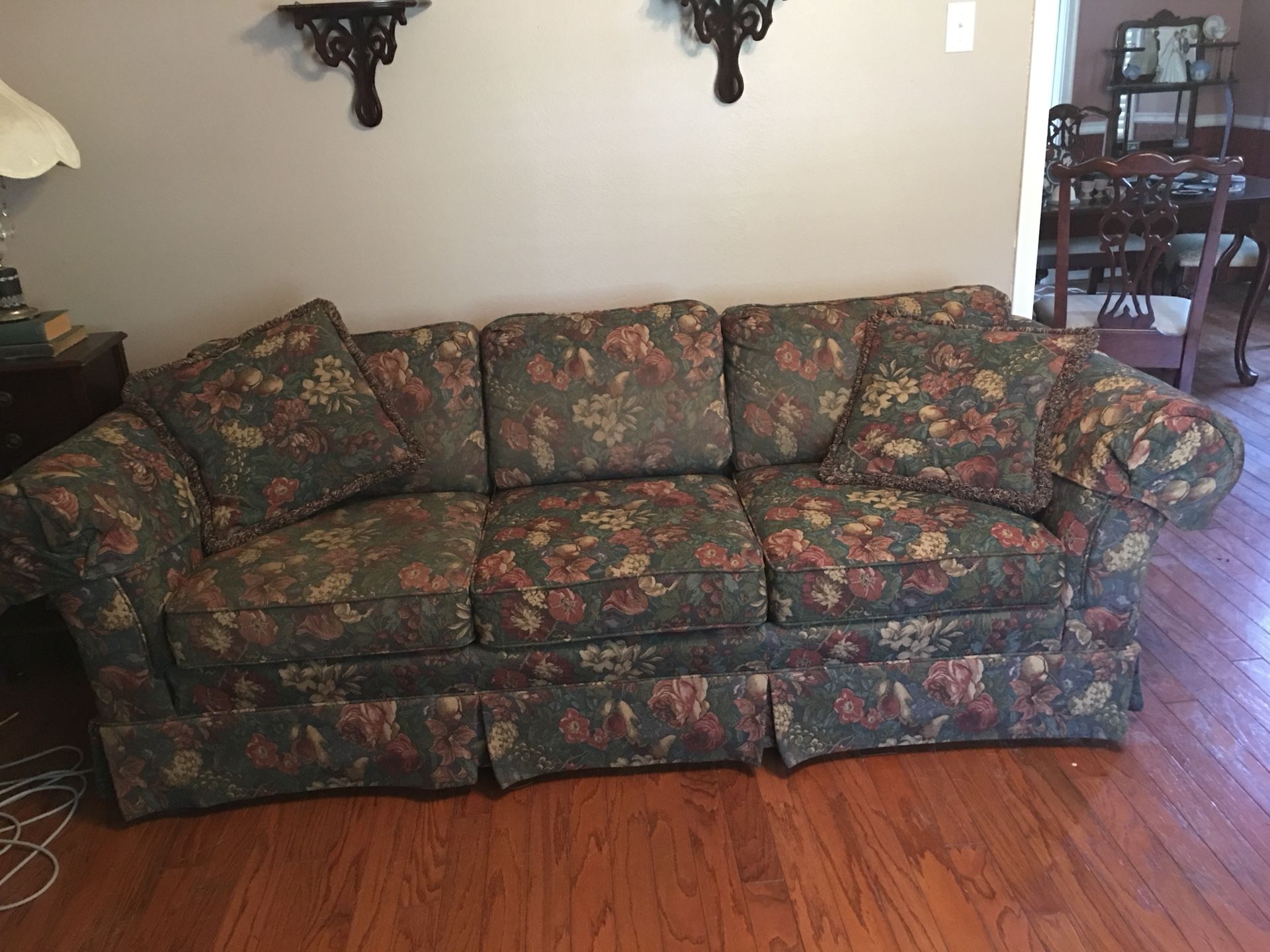 Used Floral Massoud Sofa