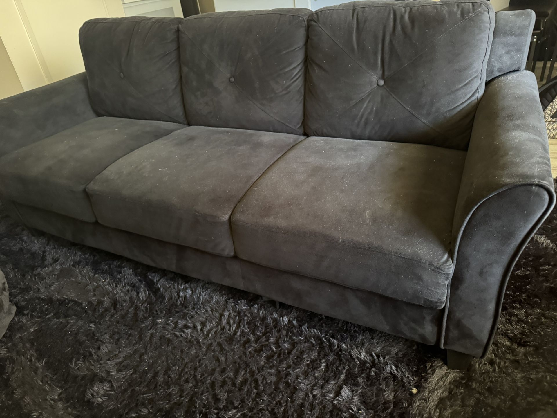Black Comfy Sofa